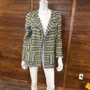 Piccadilly. Size medium. Stylish Striped Women's Jacket